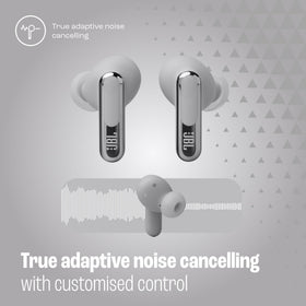 JBL Live Beam 3 noise-cancelling buttons allow quick ambient control