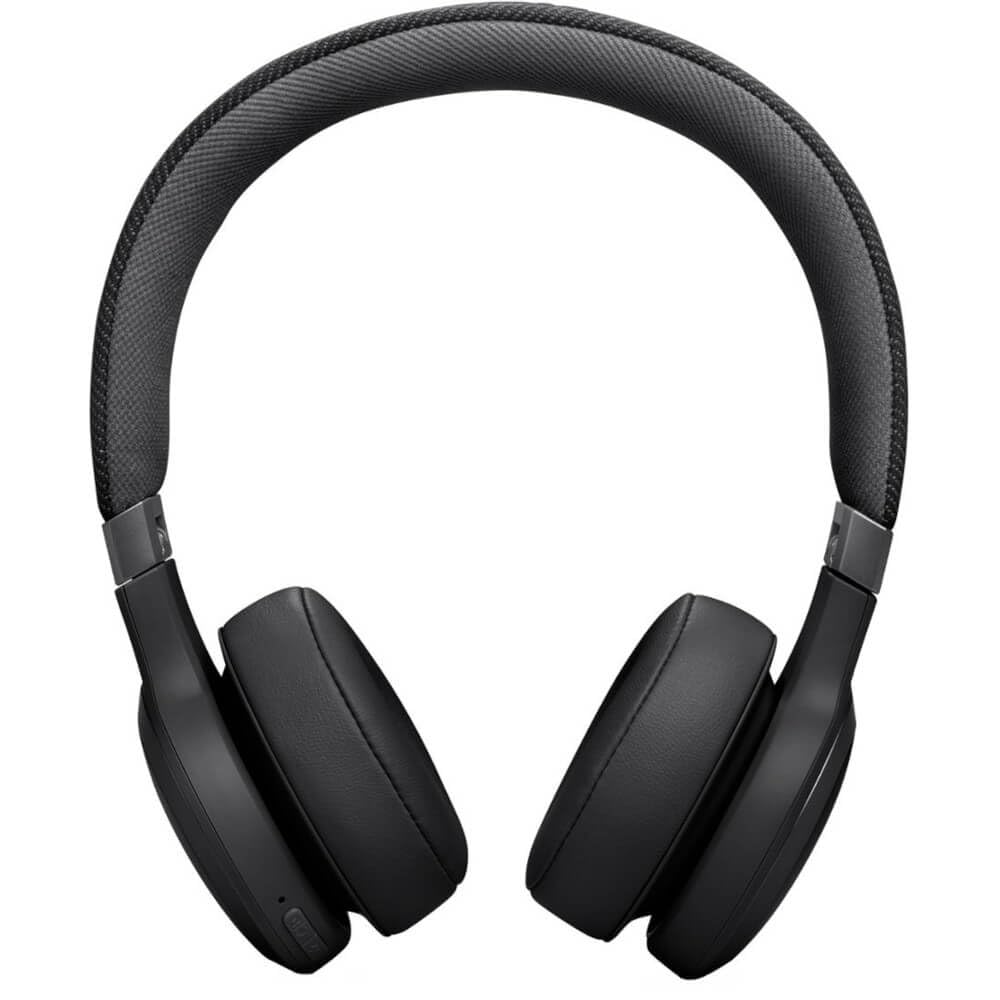 JBL LIVE670NC earcup close-up highlighting cushion detail for lasting comfort