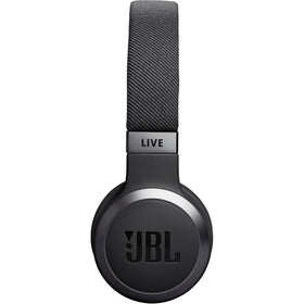 JBL LIVE670NC folded for travel illustrating compact portability advantage