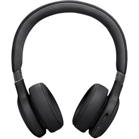 JBL LIVE670NC fabric headband detail emphasizing breathable comfort benefit