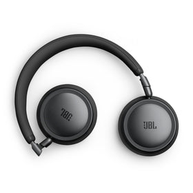 JBL Live 680NC folded compact for easy travel and storage.