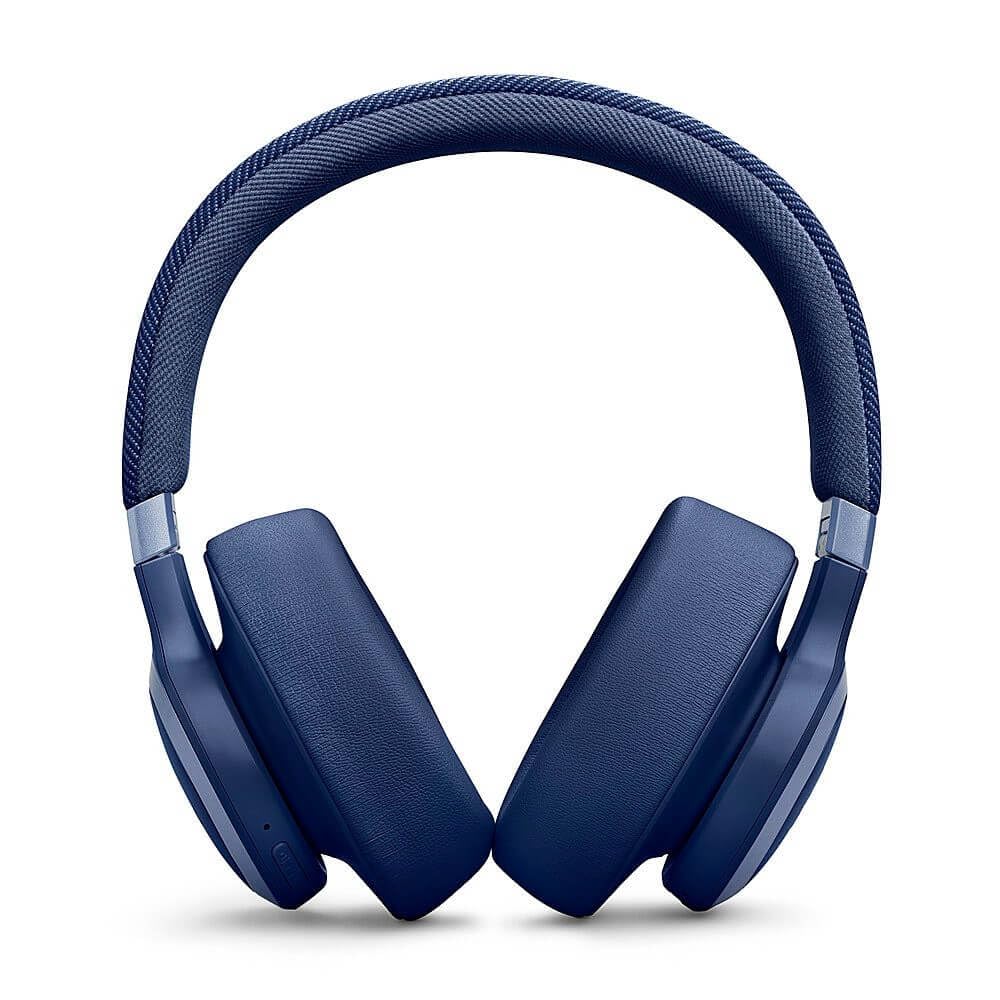 JBL Live 770NC folded compact for travel, highlighting portability benefit