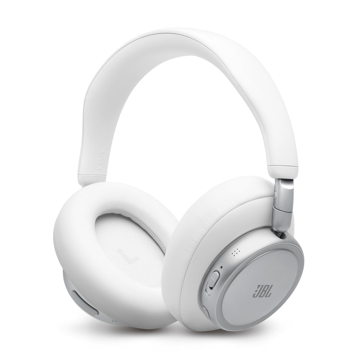 JBL Headphones app on phone customizing Personi-Fi 3.0 settings.
