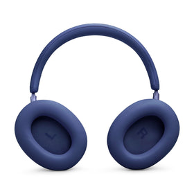 Foldable, soft-earcup design with a durable metal hinge for travel