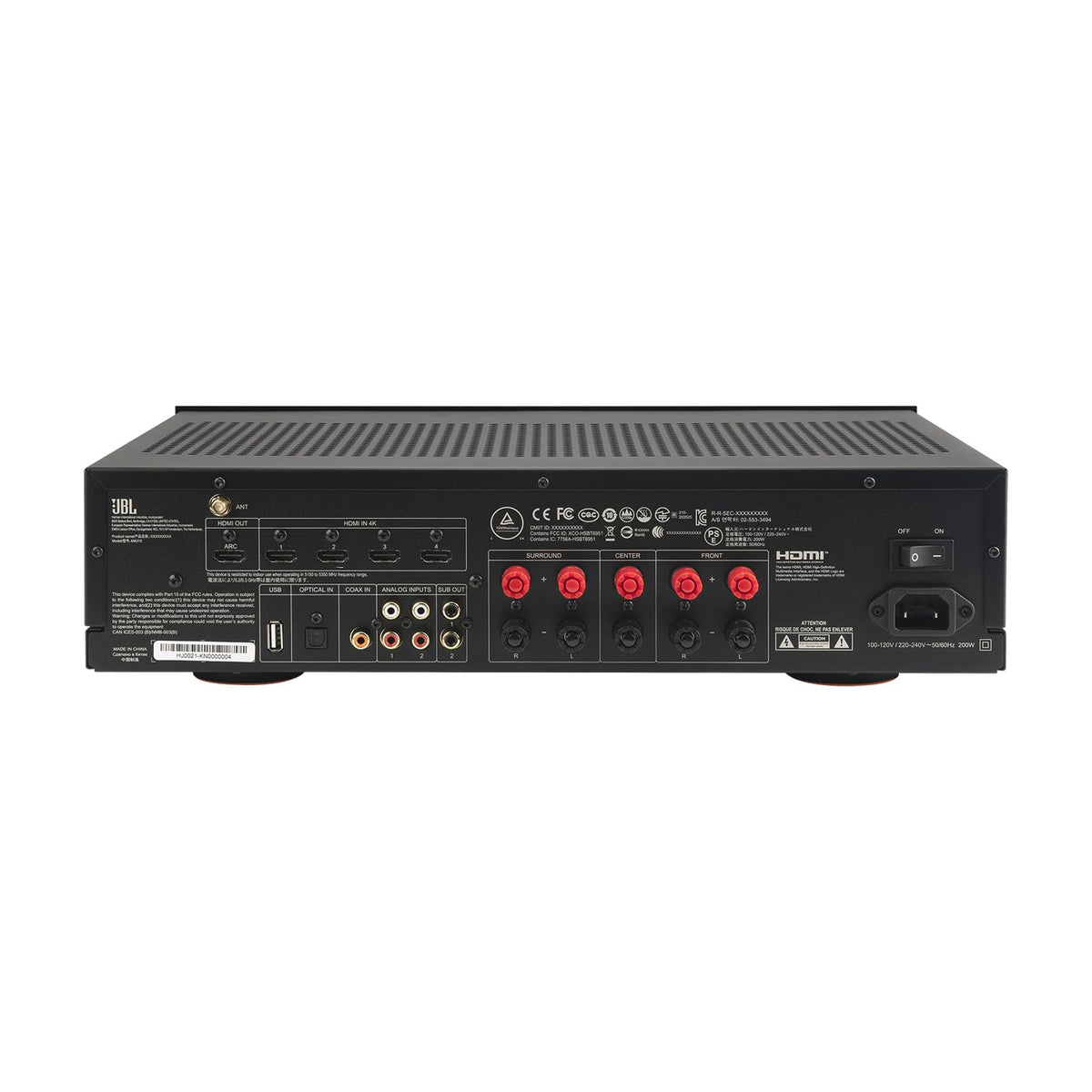 JBL MA310 Bluetooth streaming provides wireless music in any room.