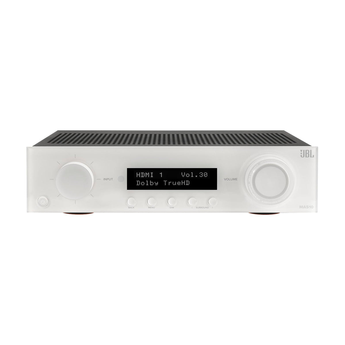 JBL MA510 five-channel Class D amplification delivering clean, room-filling sound