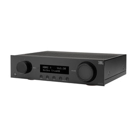 JBL MA510 front view with black chassis and 5.2-channel power for home cinema