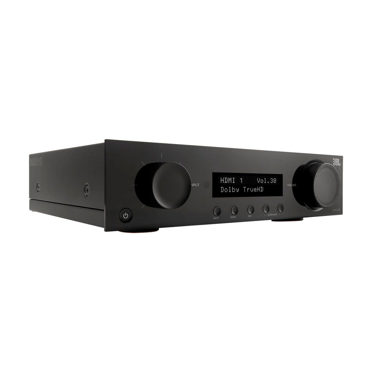 JBL MA510 native Dolby and DTS decoding for rich surround sound