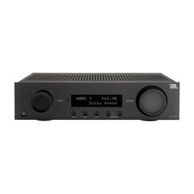 JBL MA710 HDMI ports image highlights seamless AV integration with TV and consoles.