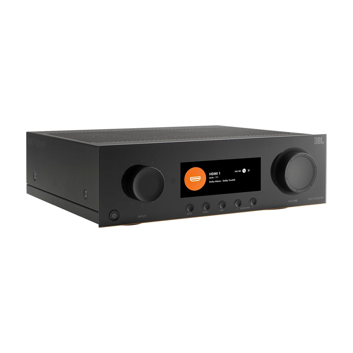 JBL MA7100HP 8K video processing area demonstrates future-ready performance.