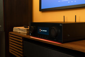 JBL MA7100HP amplifier chassis emphasizes robust cooling and low-noise power.