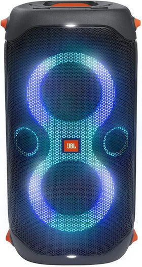 JBL PartyBox 110 LED lights synced to music for dynamic mood