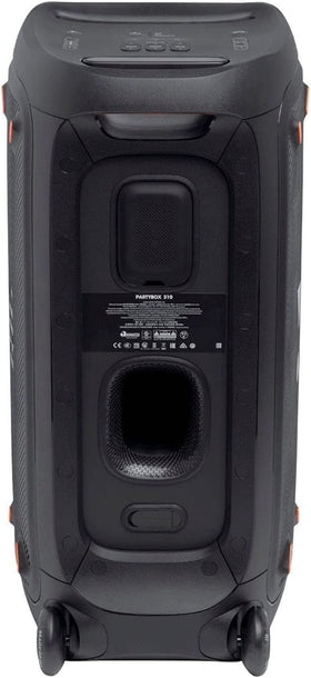 JBL PartyBox 310 long battery life supports all-night listening and events.