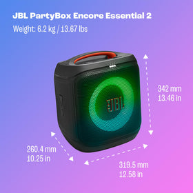 JBL PartyBox Encore Essential 2 Auracast pairing supports bigger gatherings
