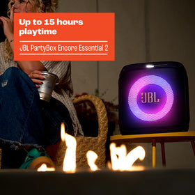 JBL PartyBox Encore Essential 2 guitar input enhances ambient jams
