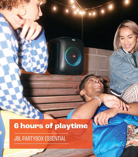 JBL PartyBox Encore Essential pair wirelessly for bigger, bolder sound via TWS.