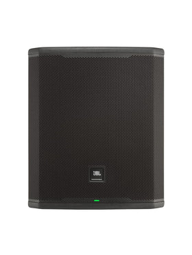 JBL PRX918XLF back panel with connections and controls