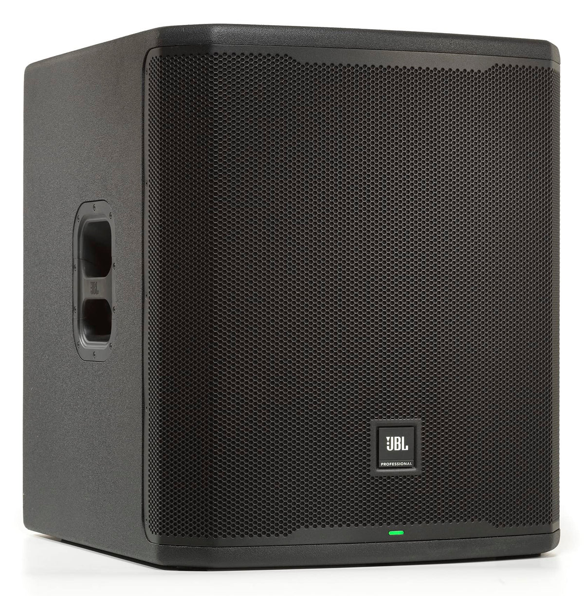 JBL PRX918XLF front view showcasing deep bass capability for live shows