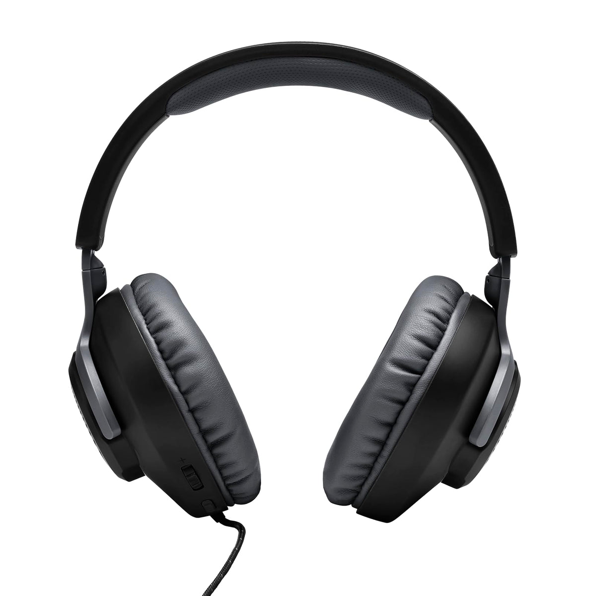 JBL Quantum 100 on gamer playing competitive title illustrating immersive audio advantage