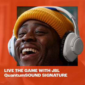 JBL Quantum 360P memory foam ear cushions for marathon gaming comfort