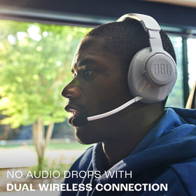 JBL Quantum 360X USB-C charging port for quick top-ups.
