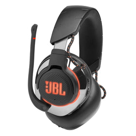 JBL Quantum 810 Wireless 50mm driver close-up reveals crisp, accurate sound.