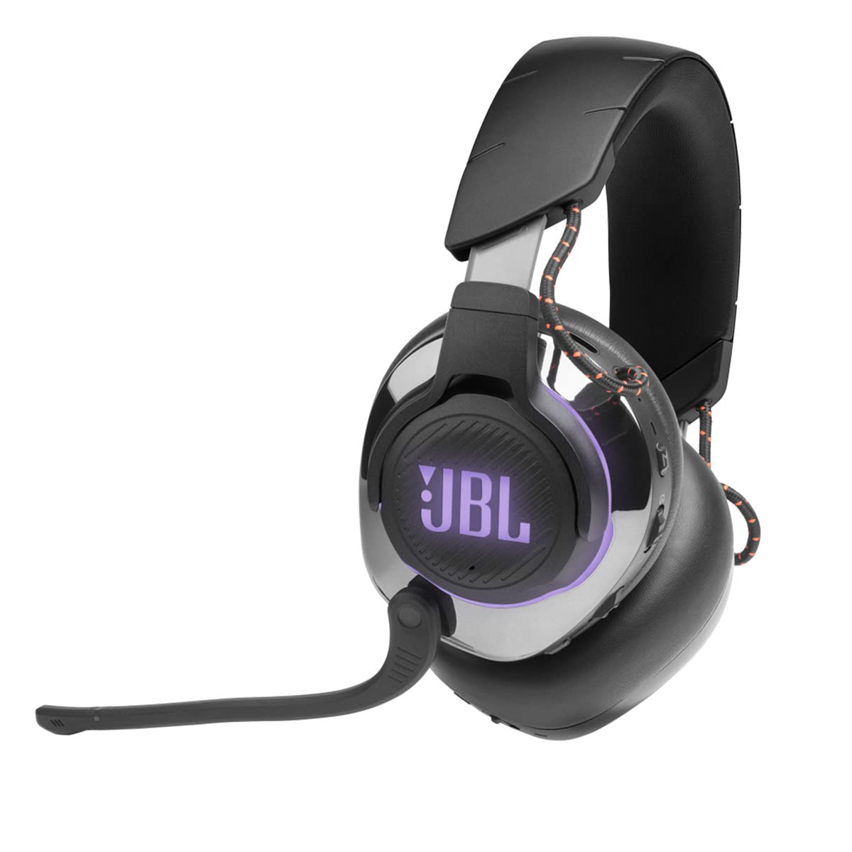 JBL Quantum 810 Wireless on-head comfort for extended play without fatigue.