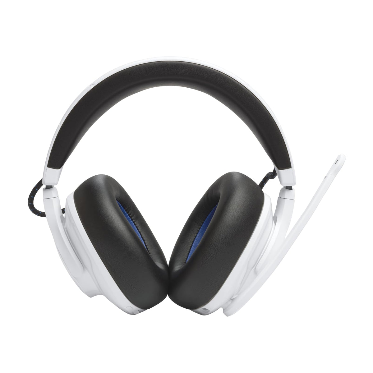 JBL Quantum 910P ear cushions close-up highlighting comfort for long sessions