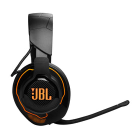 JBL Quantum 910X side view highlights lightweight durable structure