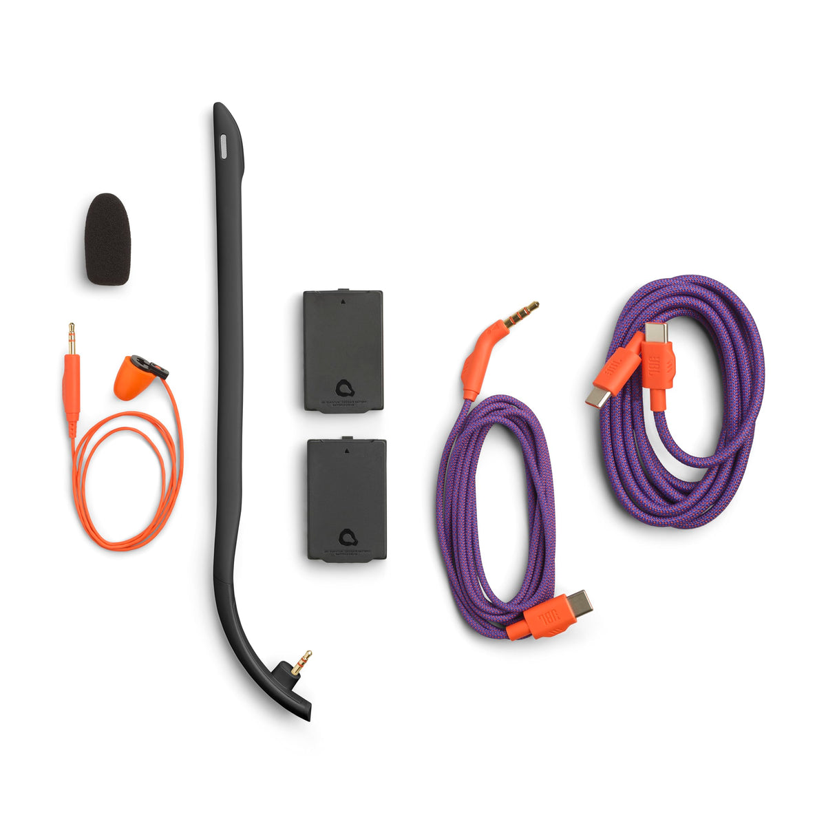 JBL Quantum 950X USB-C cables enable Hi-Res wired audio and reliable connections