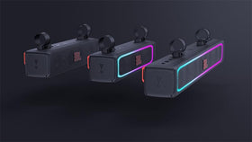 JBL RallyBar IP66 rating provides water and dust resistance.