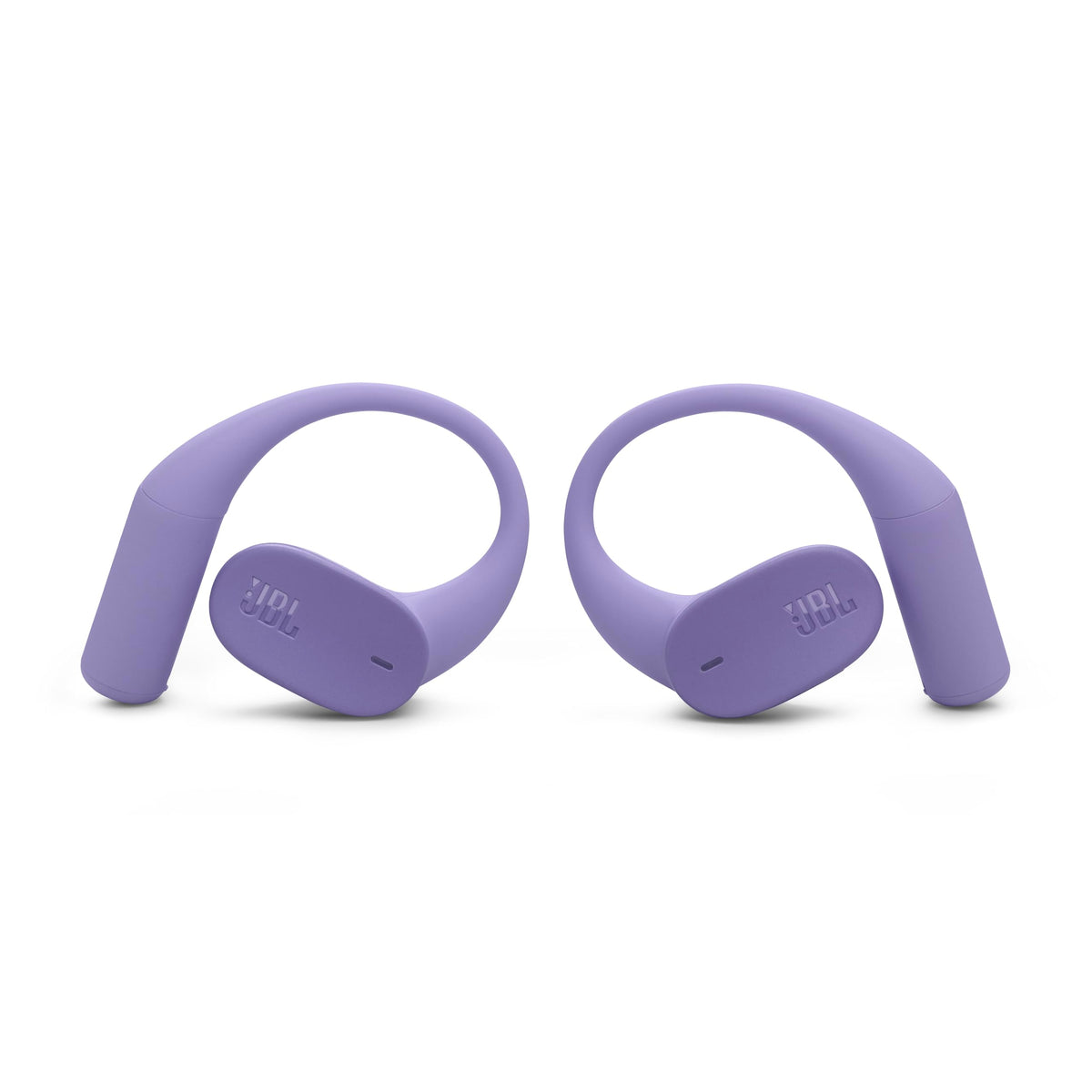 JBL Sense Lite case showing total 32 hours of playtime (8h buds + 24h case)