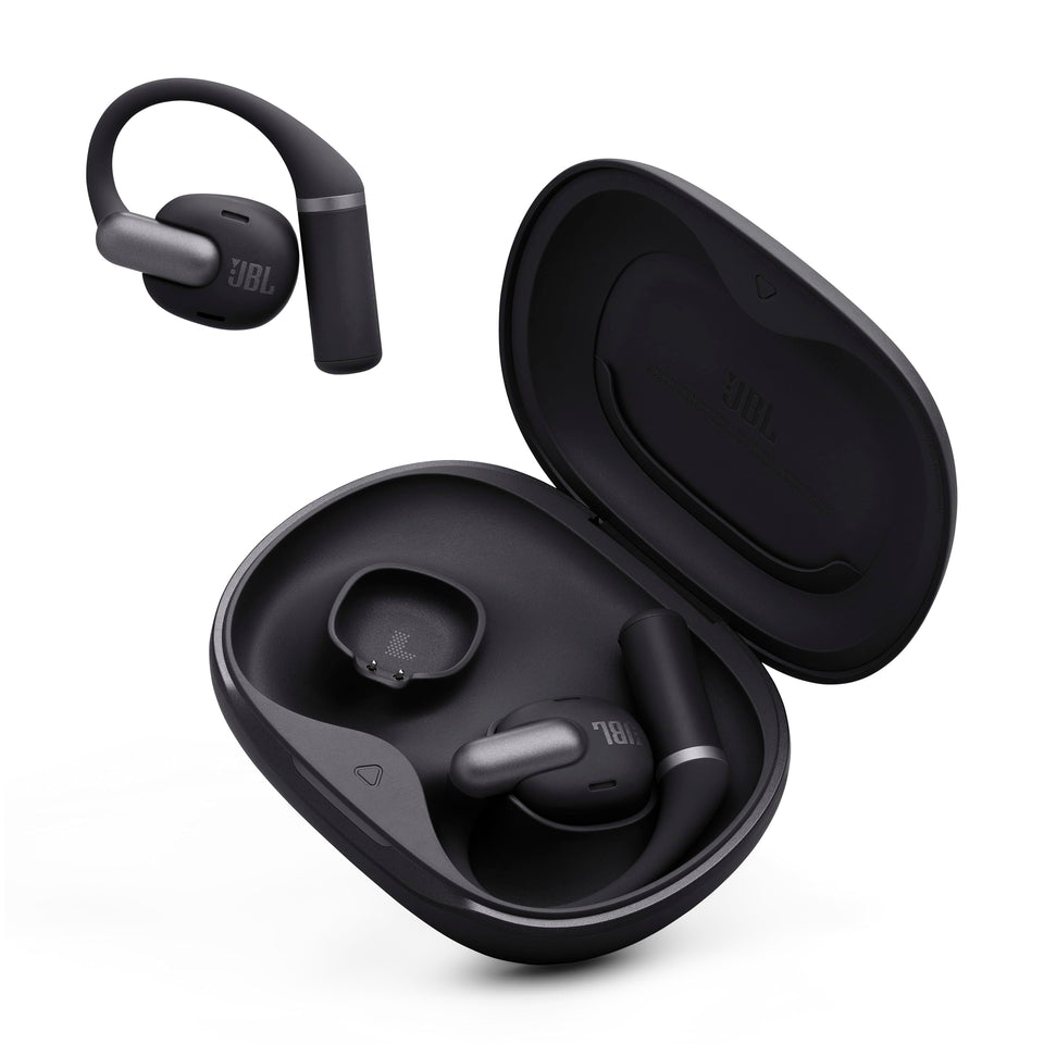 JBL Sense Pro open-ear design emphasizes ambient awareness during workouts