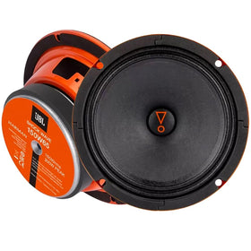 JBL Shock Wave 6.5 front view shows sturdy midrange design for clear sound.