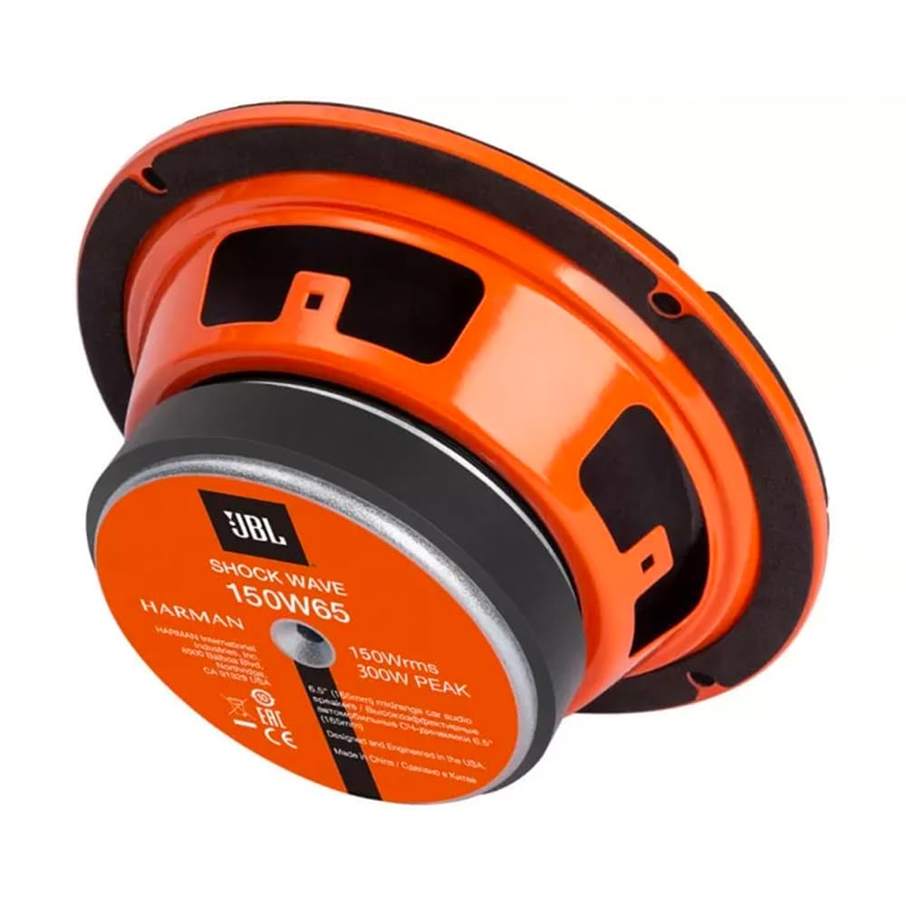 JBL Shock Wave 6.5 in-car installation demonstrates versatile midrange performance.