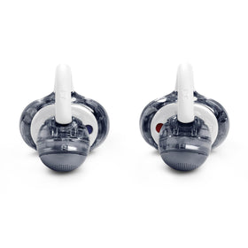 JBL Soundgear Clips fast pair and multi-point connectivity for seamless device switching.