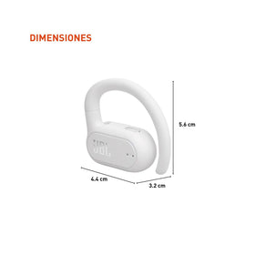 JBL SoundGear Sense 16.2mm drivers deliver punchy bass and clear highs.