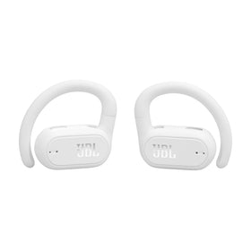 JBL SoundGear Sense bass-enhancing algorithm highlights every beat without blocking surroundings.