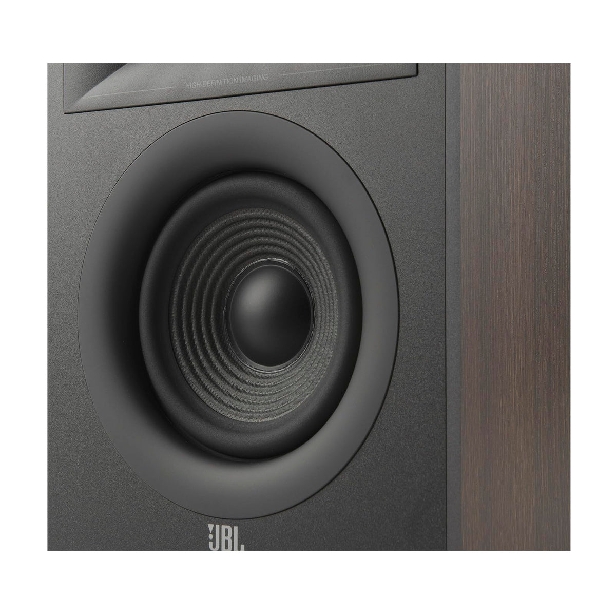 JBL Stage 2 240B binding posts illustrate versatile wiring options.