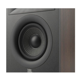 JBL Stage 2 240B binding posts illustrate versatile wiring options.