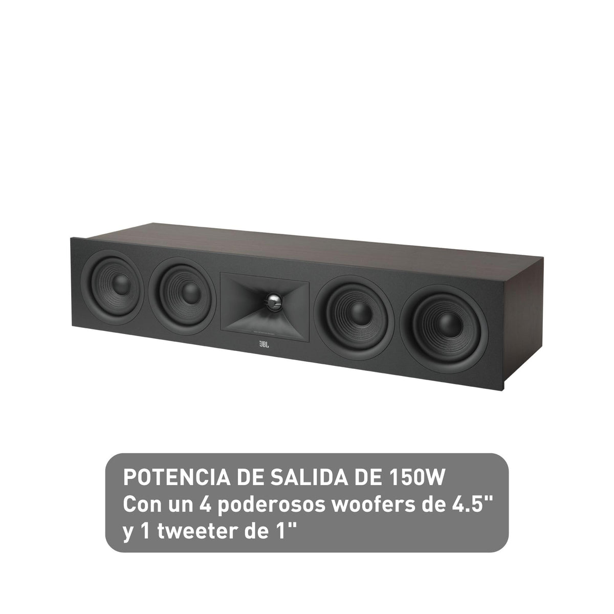 JBL Stage 2 245C quad 4.5-inch woofers delivering solid midbass