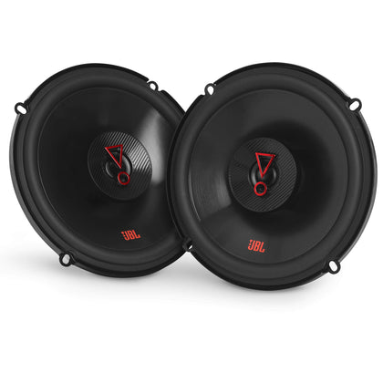 JBL Stage 3627F front view, no grill, ideal for upgrading factory audio