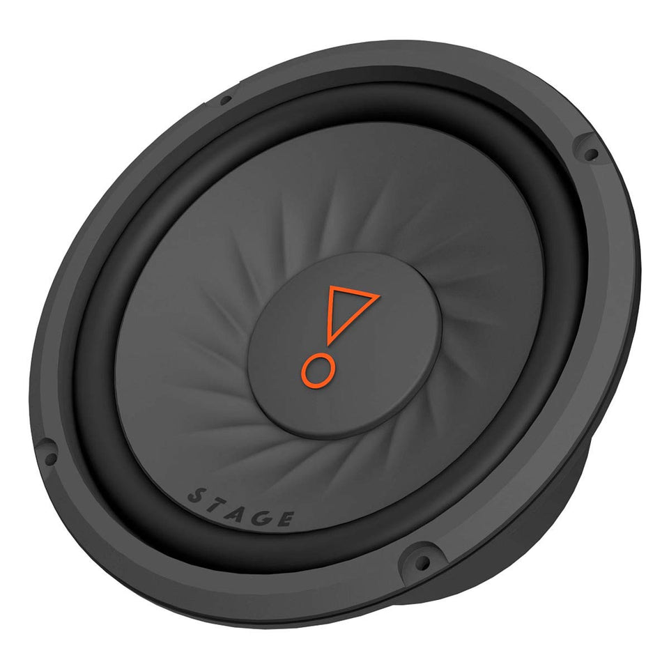 JBL Stage 82 front view showing mounting and size for confident installs