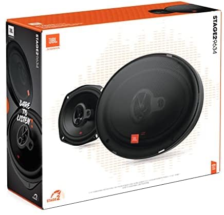 JBL Stage2 9634HI packaging with components included
