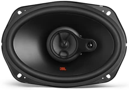 JBL Stage2 9634HI woofer cone closeup highlighting low-end potential