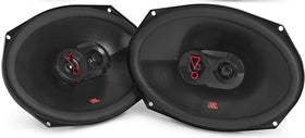 JBL Stage3 9637F 6x9 front view highlights three-way design for balanced sound.