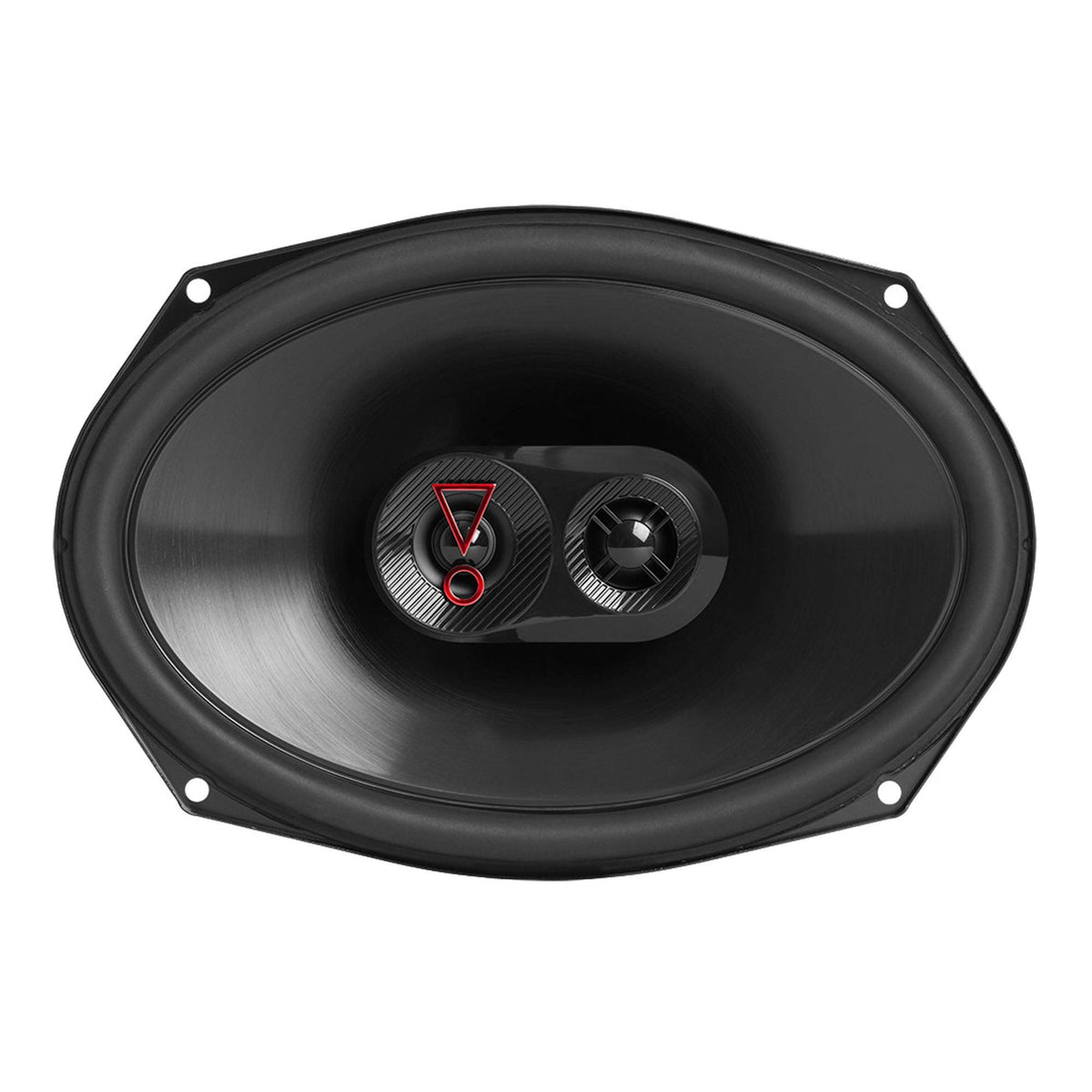 JBL Stage39637 woofer cones close-up for deeper bass and efficiency