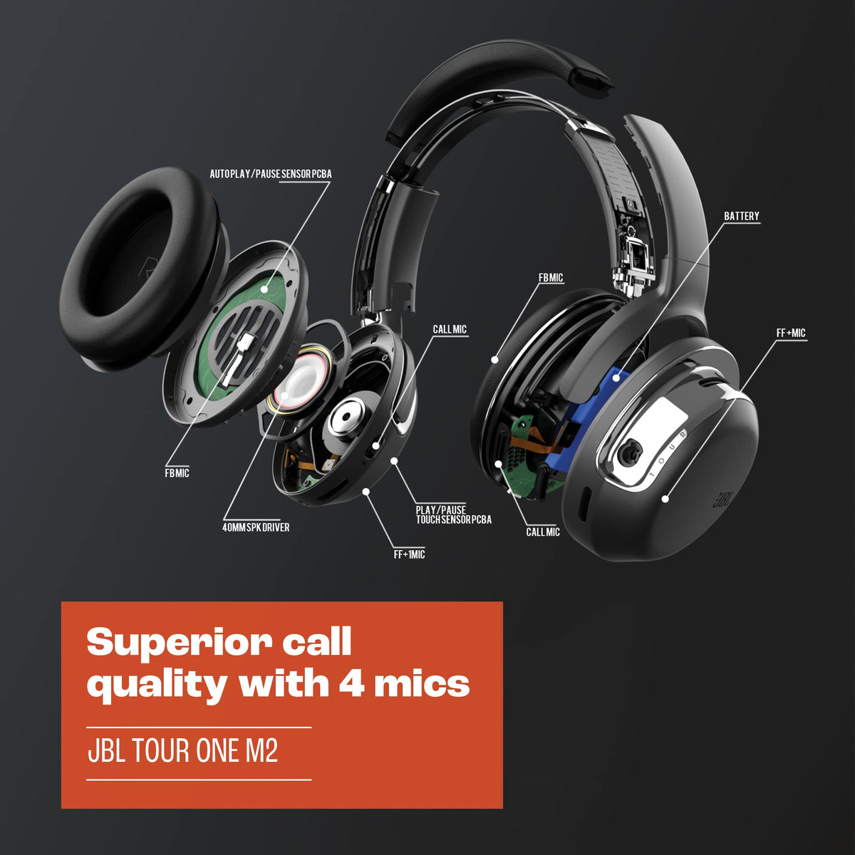 JBL Tour One M2 smart ambient controls tailor surroundings in real time