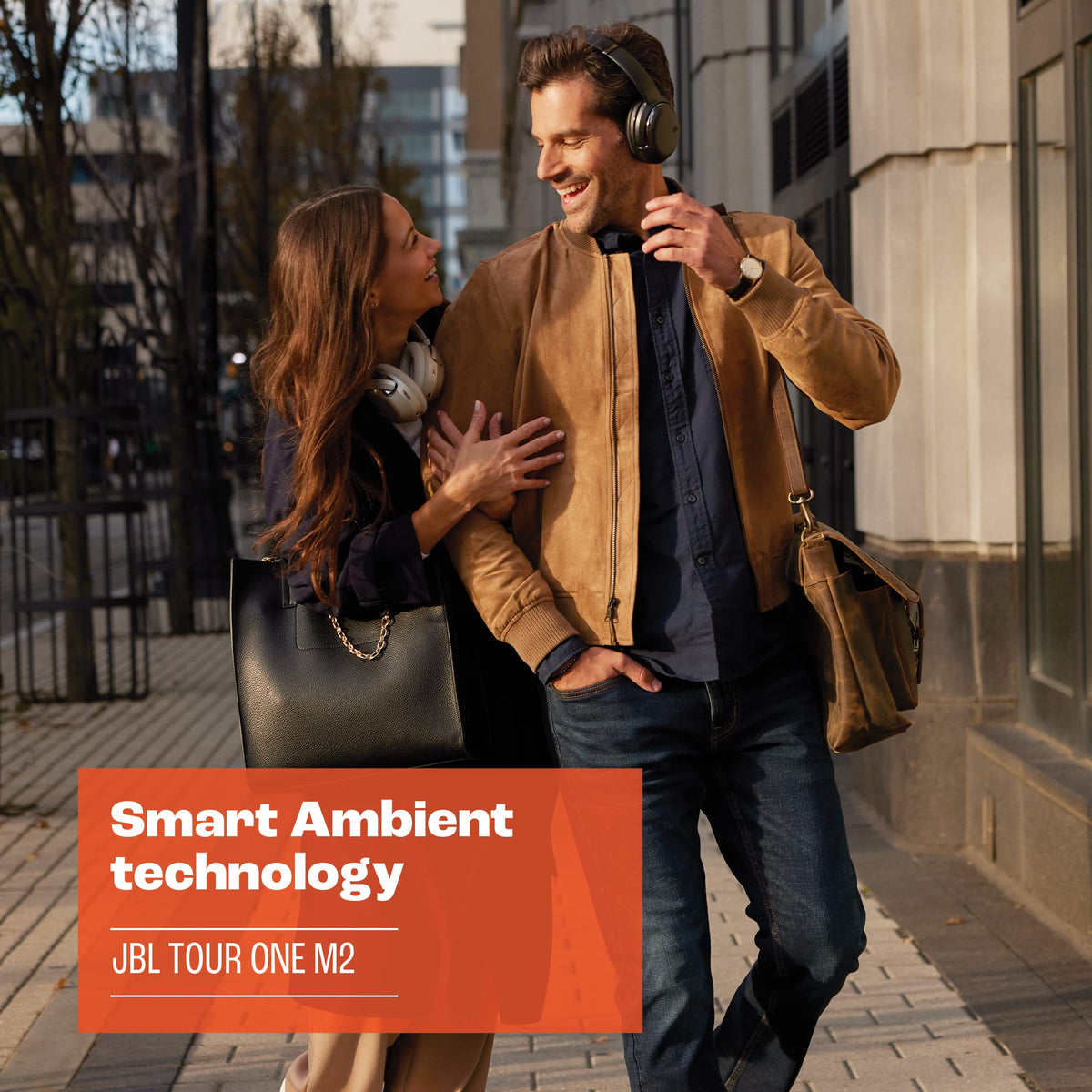 JBL Tour One M2 talk-thru enables quick chats without removing headphones