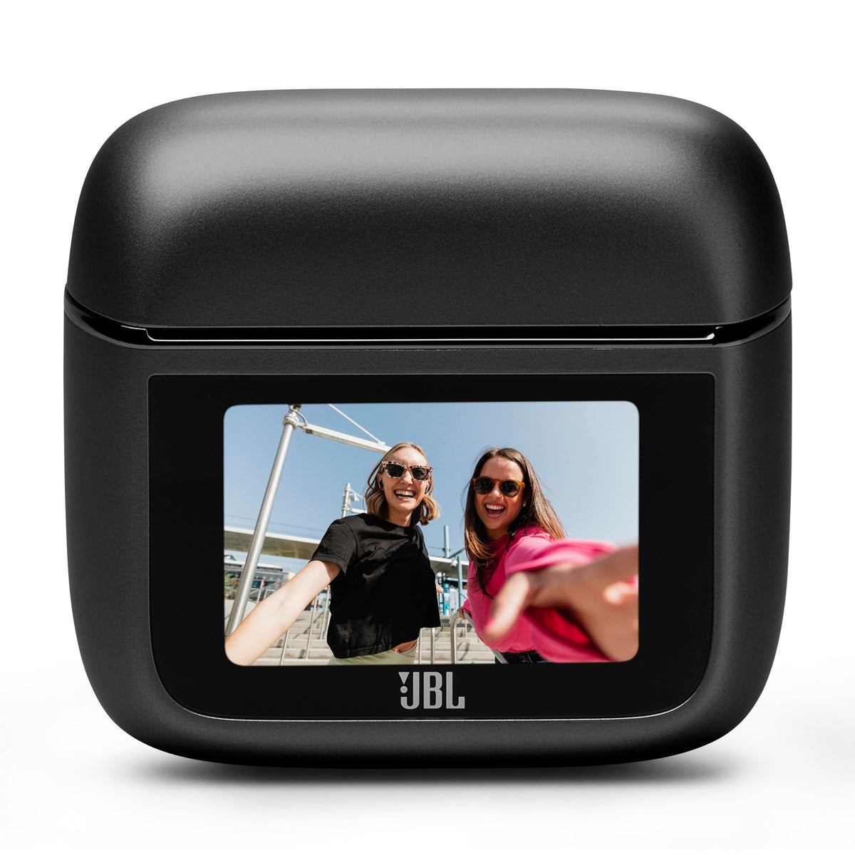 JBL Tour Pro 2 spatial sound wave delivers immersive listening experience.